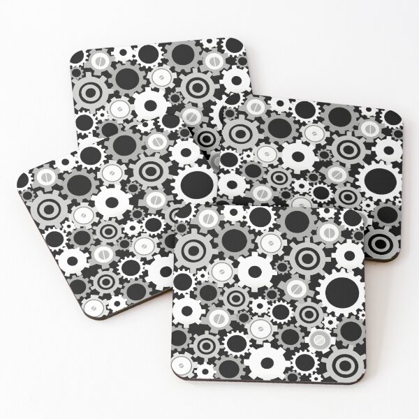 Item preview, Industrial Gears Pattern Mechanical Abstract Design designed and sold by NNAANN.