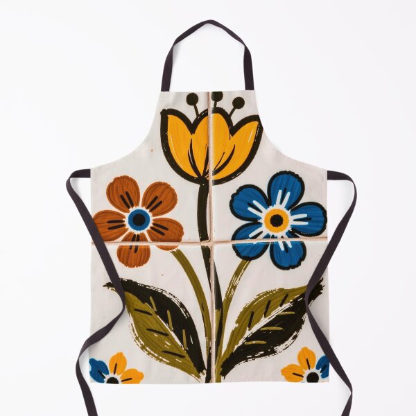 Item preview, Portuguese Folk Azulejo Floral Tile designed and sold by vivaportugalstore.