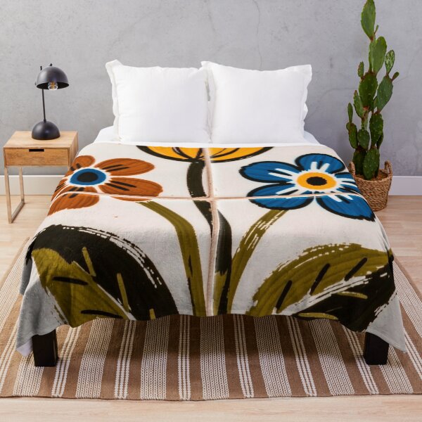Item preview, Portuguese Folk Azulejo Floral Tile designed and sold by vivaportugalstore.