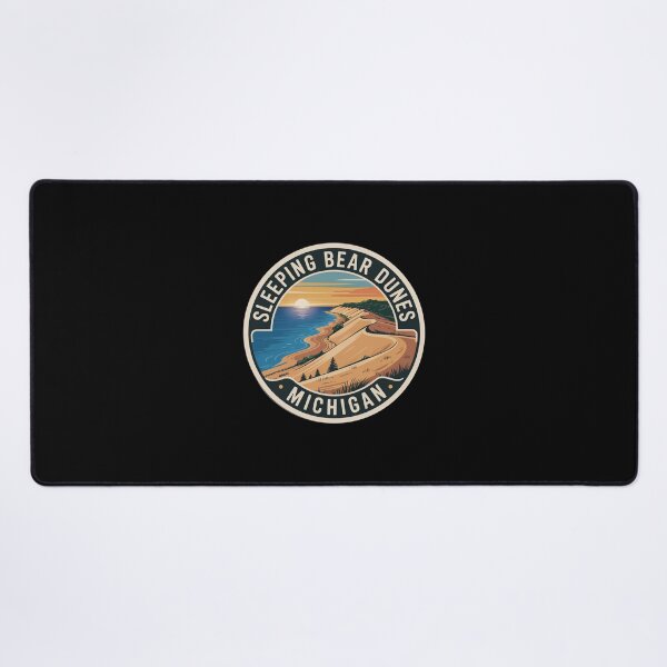 Item preview, Sleeping Bear Dunes Michigan Sticker designed and sold by TulipaGraphics.