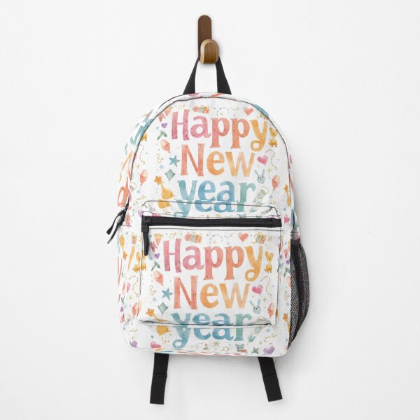 Item preview, Happy New Year 2026 banner with a vibrant watercolor splash and scattering golden glitter designed and sold by PWDigitalArt.
