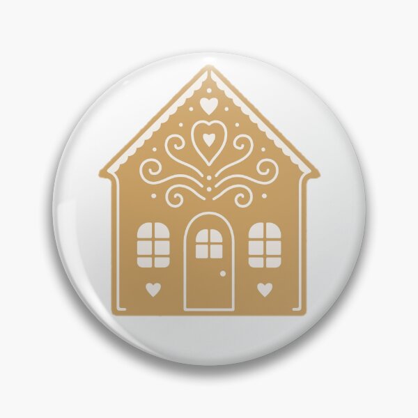 Item preview, Gingerbread House in Natural Cookie Color designed and sold by goold-fish.