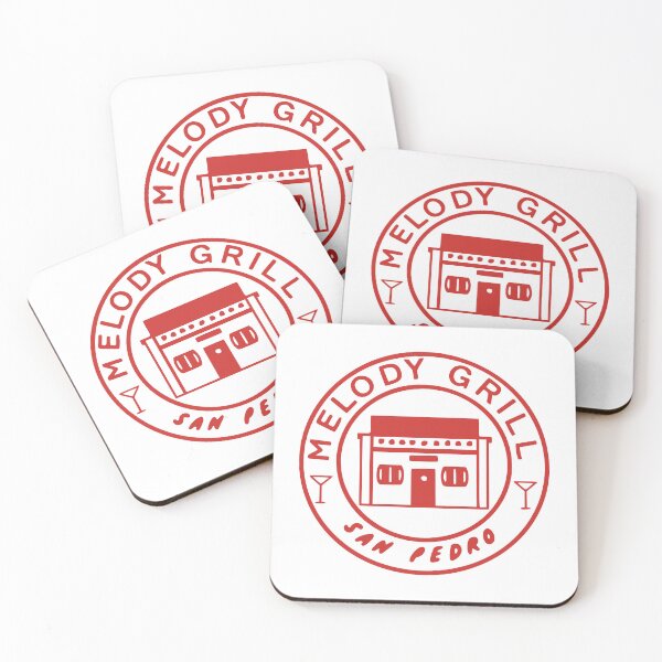 Item preview, Melody Grill Vintage Restaurant Logo – Classic San Pedro Diner Badge designed and sold by Yeaha.