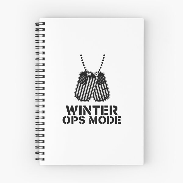Item preview, Winter Ops Mode US Flag Dogtags designed and sold by Callsign 84.