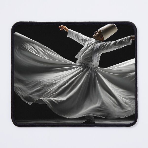 Item preview, Whirling Dervish Spinning in Traditional Garb designed and sold by Artessie.
