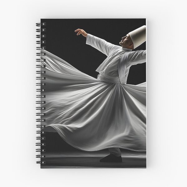Item preview, Whirling Dervish Spinning in Traditional Garb designed and sold by Artessie.