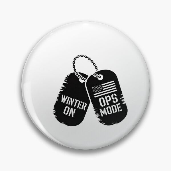 Item preview, Winter Ops Mode Dogtags designed and sold by Callsign 84.