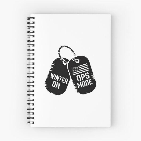 Item preview, Winter Ops Mode Dogtags designed and sold by Callsign 84.