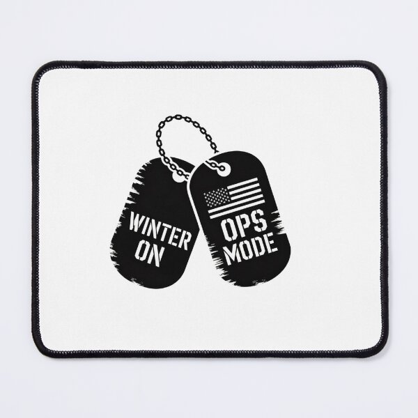 Item preview, Winter Ops Mode Dogtags designed and sold by Callsign 84.