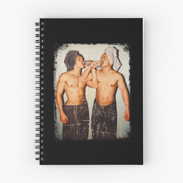 Item preview, Heated Rivalry Hockey Romance Couple Drinking beer designed and sold by FmStyleArt.