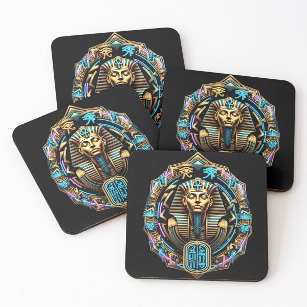 Item preview, The Cyber Pharaoh: Ancient Legacy Reborn designed and sold by Hieroglyphia.