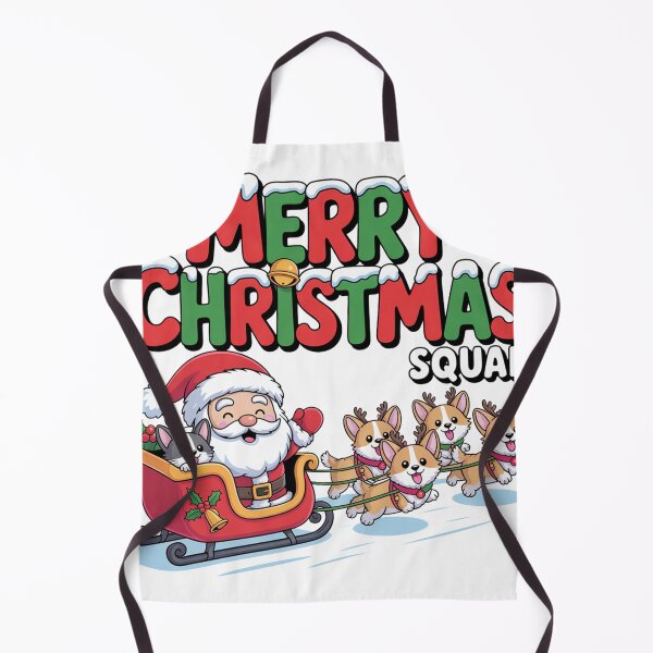 Item preview, Funny Santa Dog party merry Christmas to all of you Xmas Gift squad  designed and sold by kaka8888.
