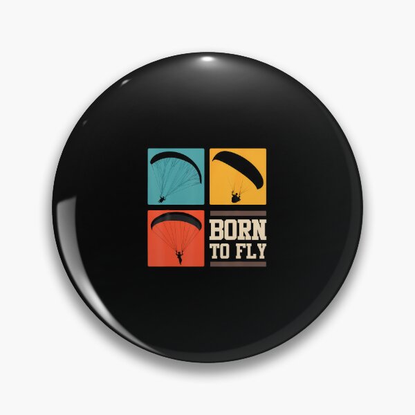 Item preview, Born To Fly Paraglider Pilo Hobby Flying Paragliding designed and sold by AileighKyser.