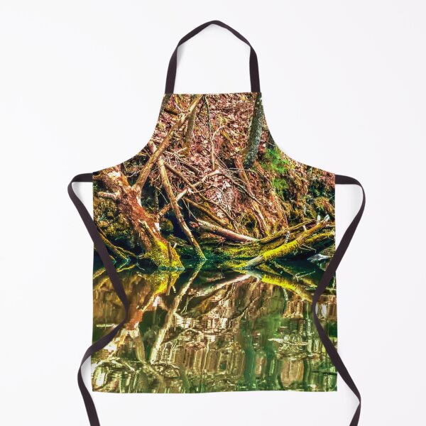 Item preview, Forest Lakeshore Mirror Reflection designed and sold by aadventures.