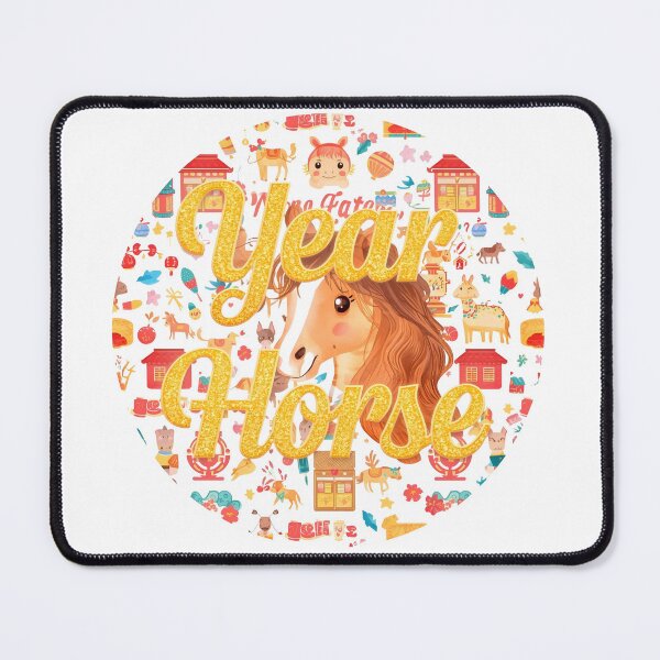 Item preview, 2026 Year of the Horse New Year's Cards with a Classic Atmosphere: Horse Illustration New Year's Postcard Materials designed and sold by PWDigitalArt.