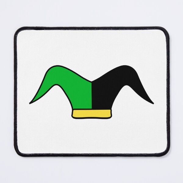 Item preview, Jester, Joker or Clown Black and Green Icon designed and sold by shennix.