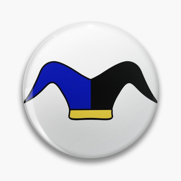 Item preview, Jester, Joker or Clown Black and Blue Icon designed and sold by shennix.