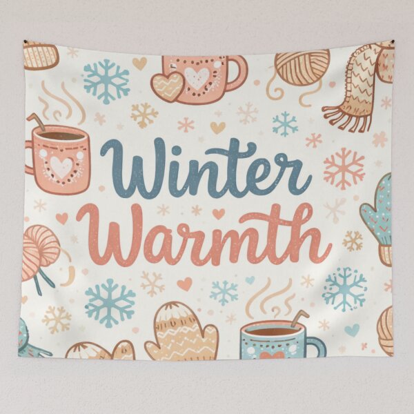 Item preview, Cozy Winter Warmth Pattern designed and sold by anandsiva2703.