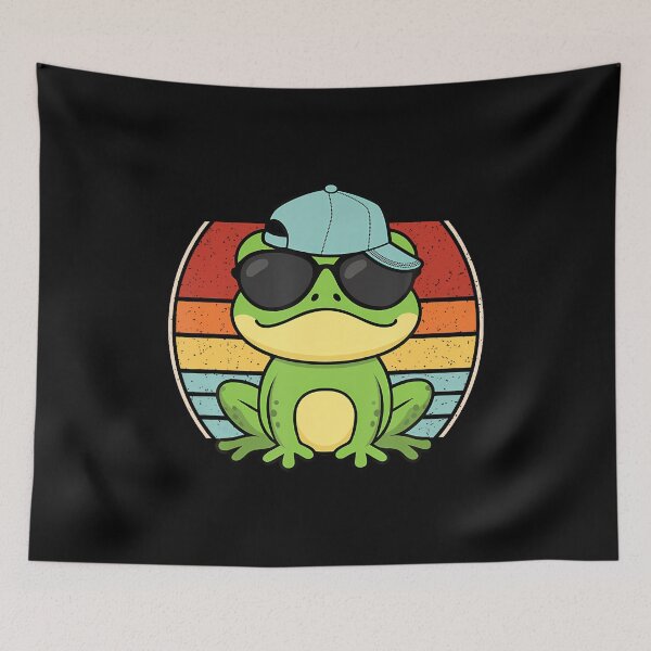 Item preview, Cool Frog Sunglasses Retro Frog Lover Men Boys designed and sold by markettathorn.