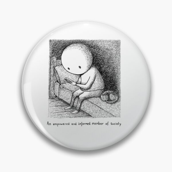 Item preview, Fitter Happier - Illustration  designed and sold by bangart.