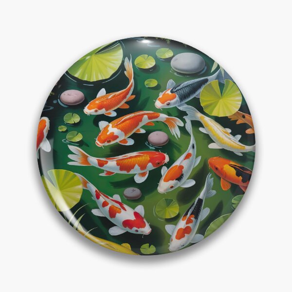 Artikelvorschau, Japanische Koi-Fischmalerei entworfen und verkauft von Tamas Das.