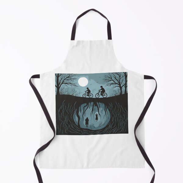 Item preview, Night Forest Silhouette Illustration – Dark Aesthetic Nature Art designed and sold by VeLuna64.