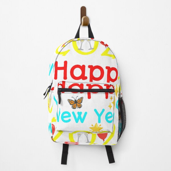 Item preview, Happy New Year 2026 Celebration with Champagne Toast, Balloons, Butterfly and Stars - Festive Emoji Clipart Design designed and sold by Faali950.