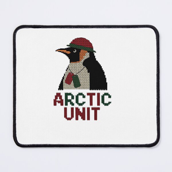 Item preview, Arctic Unit Penguin Dogtags Ugly Christmas Sweater designed and sold by Callsign 84.
