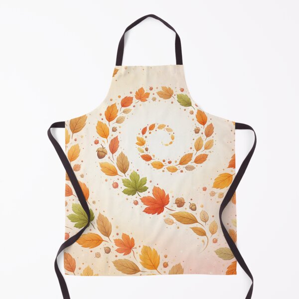 Item preview, Autumn Leaves Spiral Pattern designed and sold by anandsiva2703.
