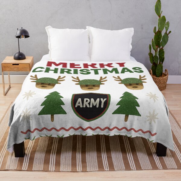 Item preview, Army Ugly Christmas Sweater Shield designed and sold by Callsign 84.