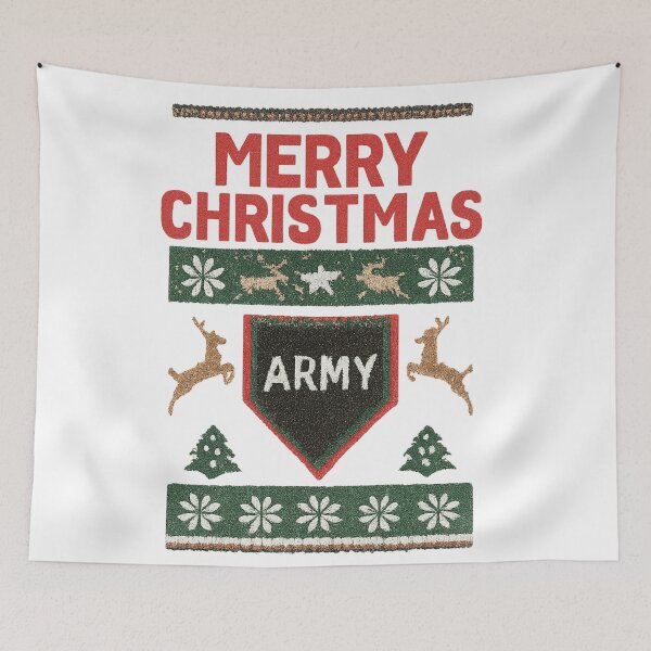 Item preview, Army Ugly Christmas Sweater- Tactical Ornaments designed and sold by Callsign 84.