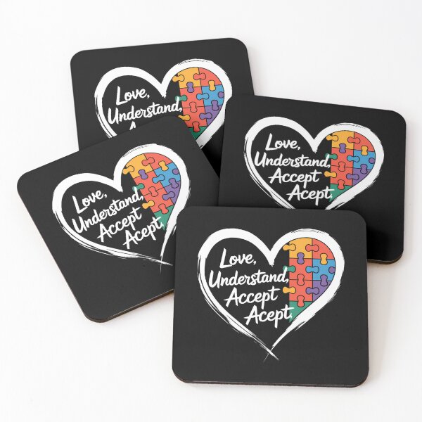 Item preview, Heart Autism Awareness Support Love designed and sold by Morphologiona.