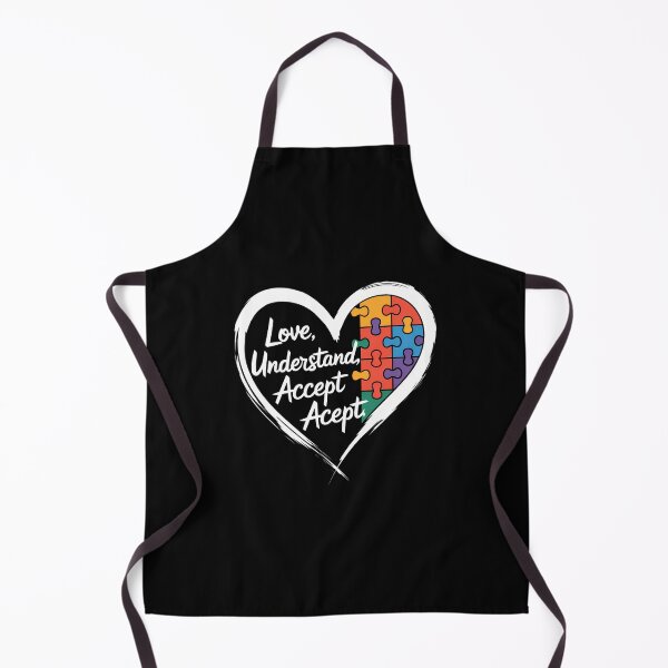 Item preview, Heart Autism Awareness Support Love designed and sold by Morphologiona.