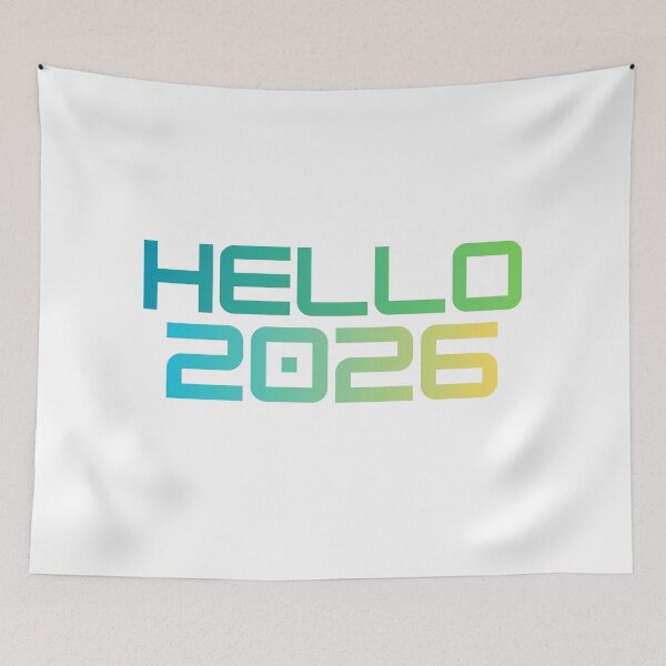 Item preview, Hello 2026 designed and sold by NogiArt.
