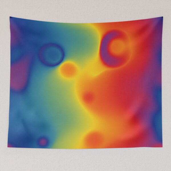 Item preview, Thermal Aura Gradient designed and sold by Kaleidoscope Print.