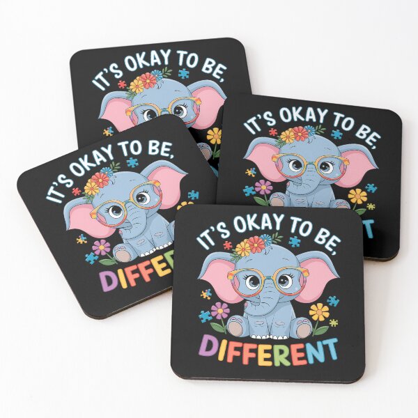 Item preview, It's Okay To Be Different Autism Awareness Cute designed and sold by Morphologiona.