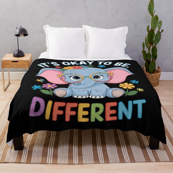 Item preview, It's Okay To Be Different Autism Awareness Cute designed and sold by Morphologiona.