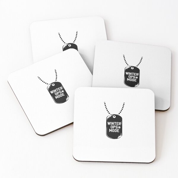 Item preview, Winter Ops Dogtags designed and sold by Callsign 84.