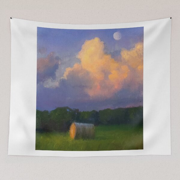 Item preview, Twilight Orange Amps bLandscape Moon designed and sold by Joananature.