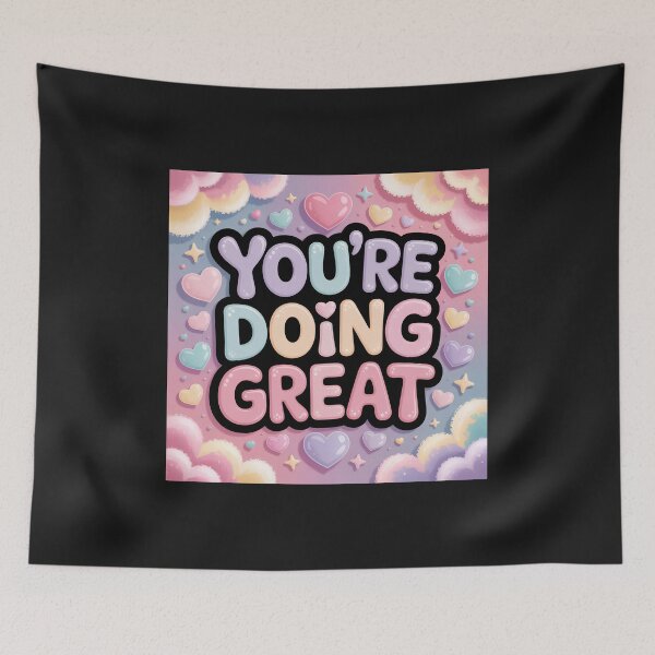 Item preview, You’re Doing Great | Kawaii Motivation Design  designed and sold by Shiwwa.
