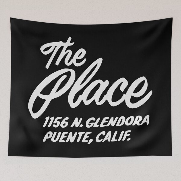 Item preview, The Place Vintage Script Logo – Classic California Bar & Lounge Typography designed and sold by Yeaha.