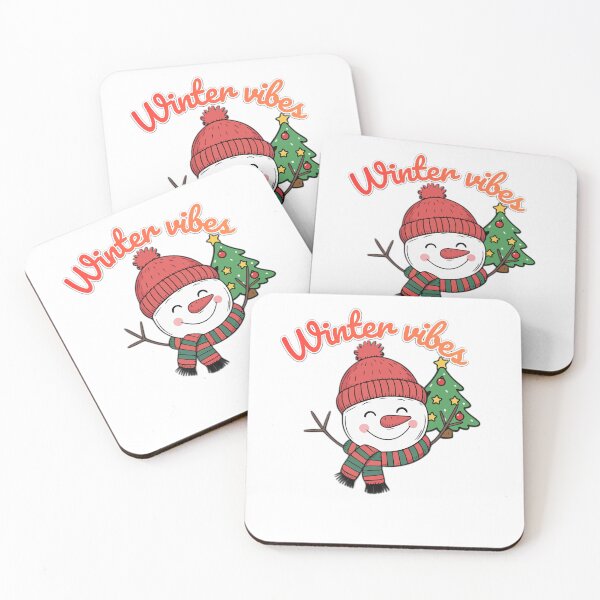 Item preview, Adorable Snowman with Christmas Tree – Cute Winter Illustration designed and sold by BloomPixelArt.