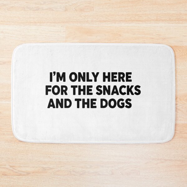 Item preview, Funny Dog Lover Statement T-Shirt | Introvert Humor Snacks Text designed and sold by mantra2023.