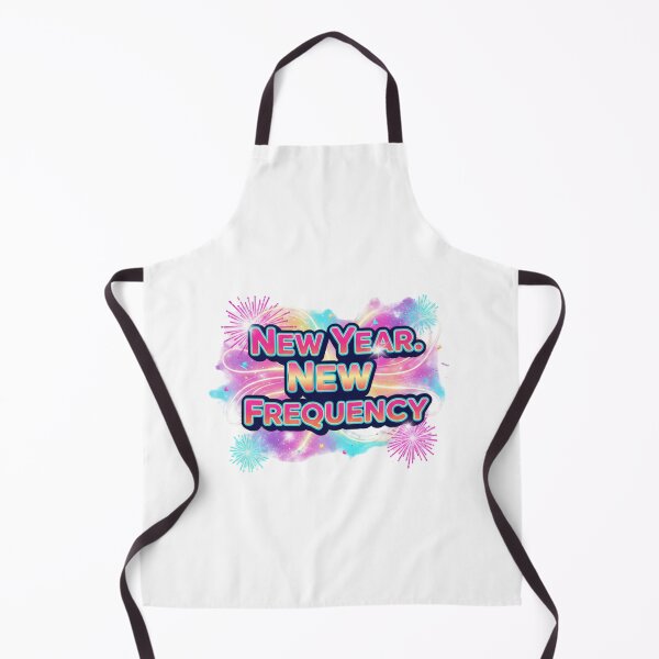 Item preview, New Year New Frequency-Bold Fireworks Celebration Quote designed and sold by Aarvya Fashion Club ( A.F.C ).