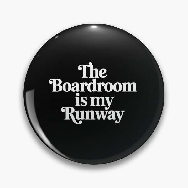 Item preview, The Boardroom is My Runway Seventies Lettering Powerful Chic designed and sold by Libbysharts.
