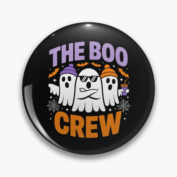 Item preview, The Boo Crew Ghost Halloween Party Squad designed and sold by Libbysharts.