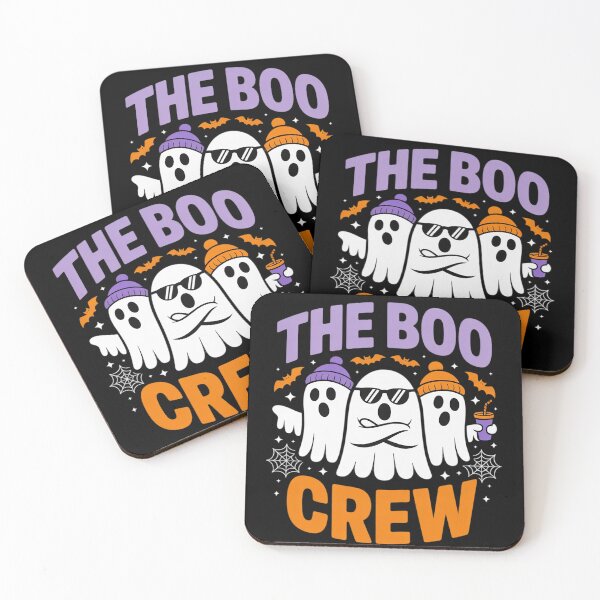 Item preview, The Boo Crew Ghost Halloween Party Squad designed and sold by Libbysharts.