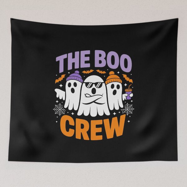 Item preview, The Boo Crew Ghost Halloween Party Squad designed and sold by Libbysharts.