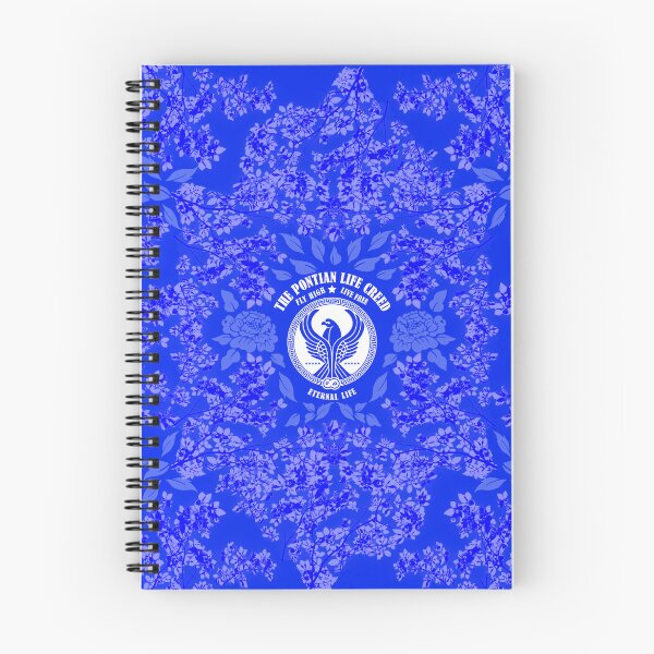 Item preview, Blue Vibe with the Pontian creed message - Fly High, Live Free - Eternal Life designed and sold by SueKnox.