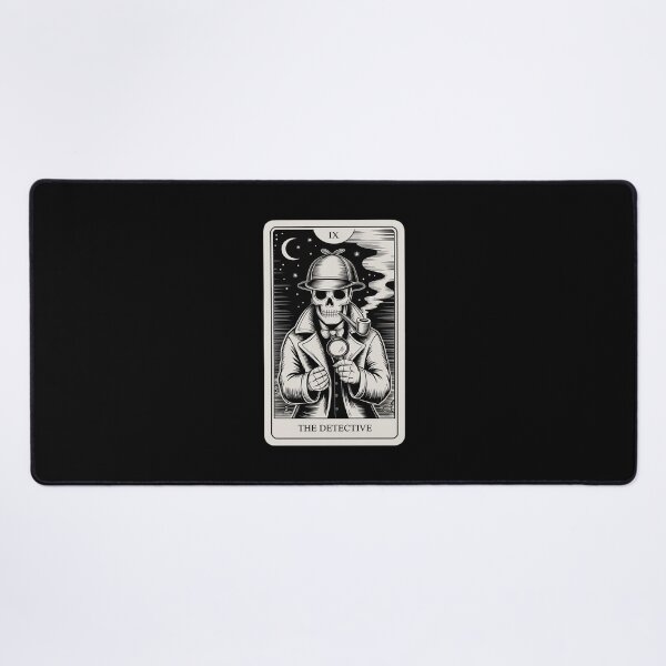 Item preview, The Detective Tarot Card - Cop Private Police Spooky Gothic designed and sold by Libbysharts.